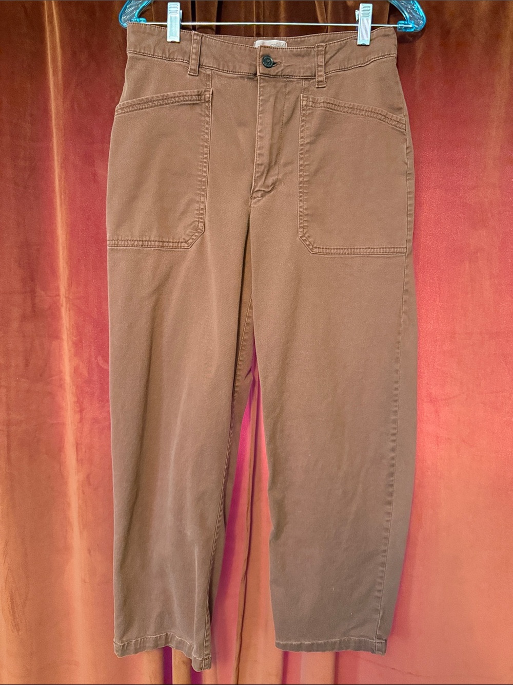 Universal Thread Brown Front-Pocket Chinos